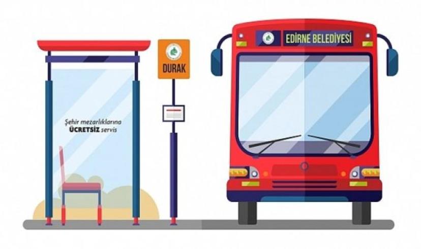 BAYRAMIN 1. GÜNÜ MEZARLIKLARA ÜCRETSİZ SERVİS