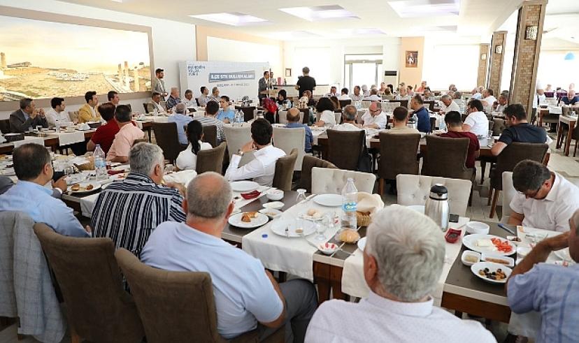 Başkan Sürekli Bergama’da STK temsilcileriyle  buluştu