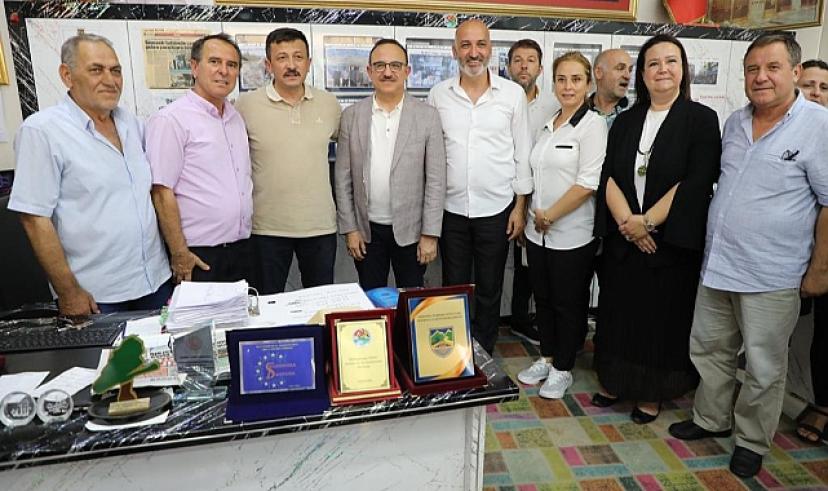 HAMZA DAĞ'IN BORNOVA ZİYARETLERİ 