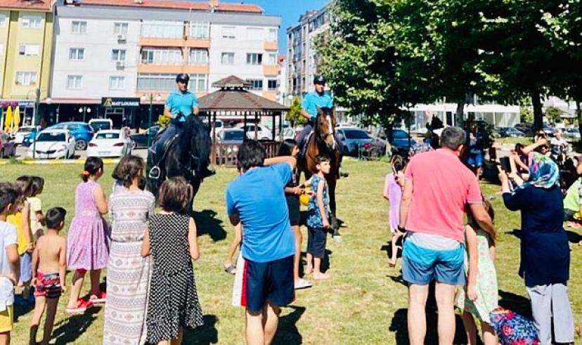 JANDARMANIN ATLI VE MOTORİZE TİM EKİPLERİ 