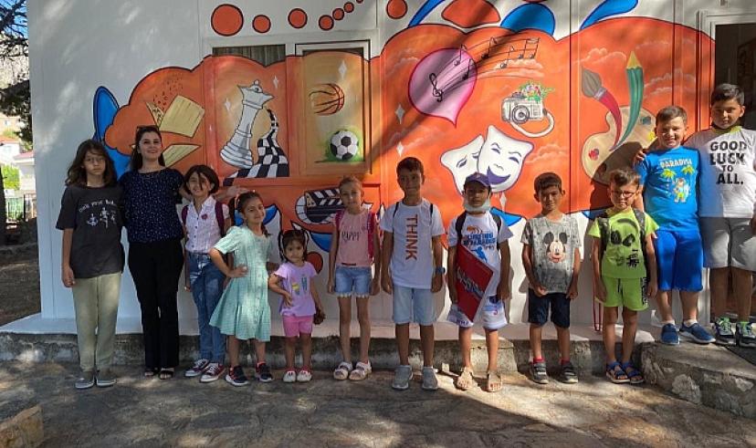 Karaburunlu Çocuklar, Yaz Okulu’nda pek keyifli 