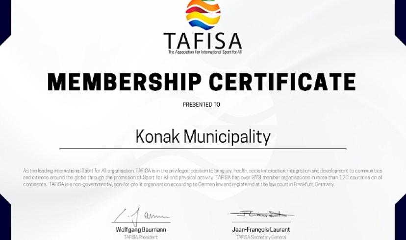  Konak TAFISA’ya tam üye oldu 