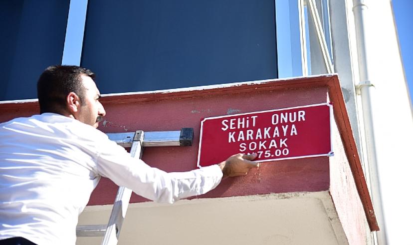 Şehit Karakaya’nın Adı Baba Ocağında Yaşayacak 