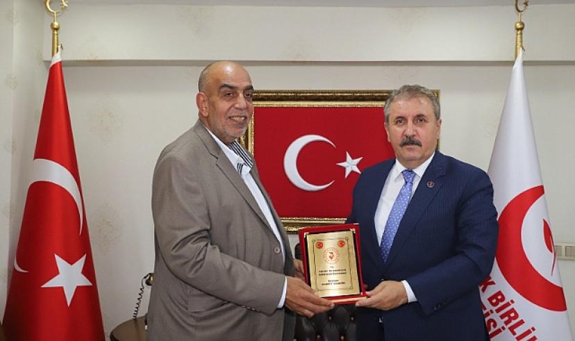 Mustafa Destici'ye anlamlı ziyaret