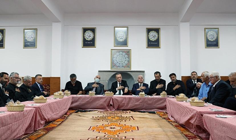 Cumhurbaşkanı Erdoğan, Muharrem ayı iftarına katıldı