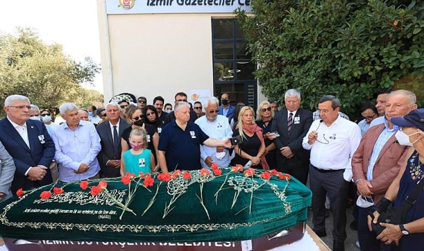 Gazeteci Hamdi Türkmen son yolculuğuna uğurlandı 