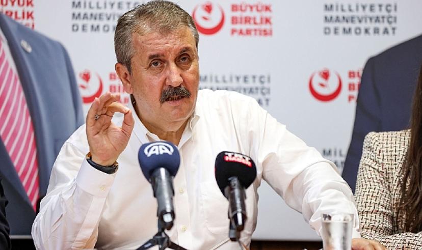 Genel Başkan Destici'den Başsağlığı mesajı