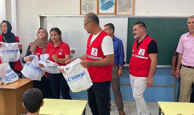 Türk Kızılay'dan “İzmir’den Kahramanmaraş'a Gönül Köprüsü” Projesi