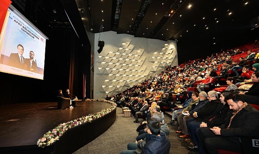 Deprem bölgesindeki tecrübelerini paylaştı