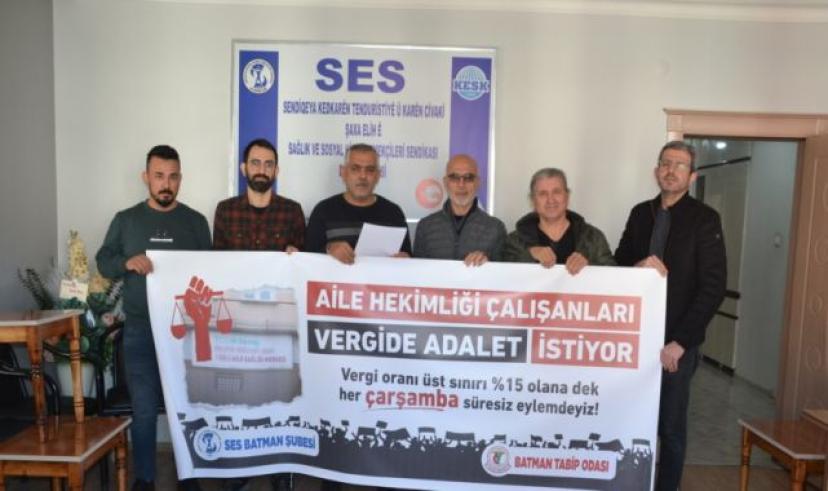 Aile hekimlerinden ‘Süresiz Çarşamba’ eylemi