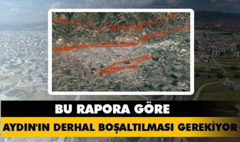 "Aydın diri fay üzerinde ve deprem tehdidi altında yaşayan bir ilimiz"