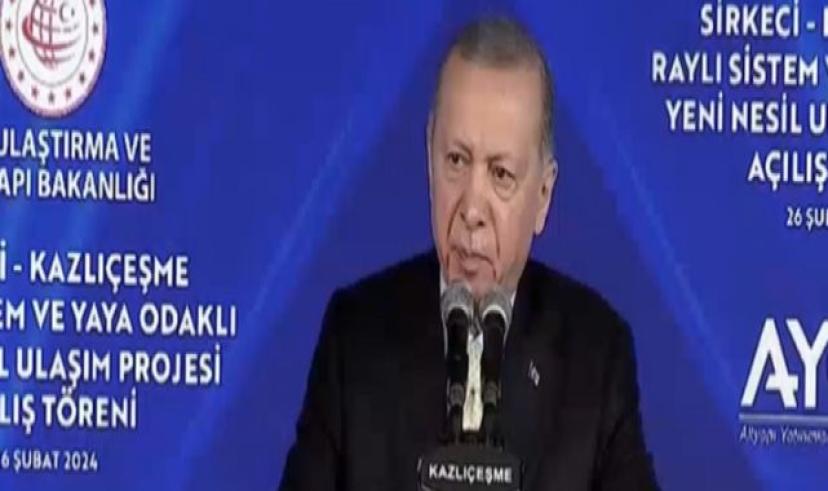 Cumhurbaşkanı Erdoğan: İnşallah aziz İstanbul'un fetret devrini sona erdireceğiz