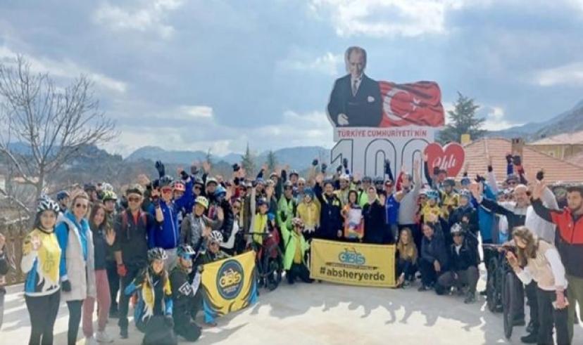 Öğrenciler Toroslara pedal çevirdiler