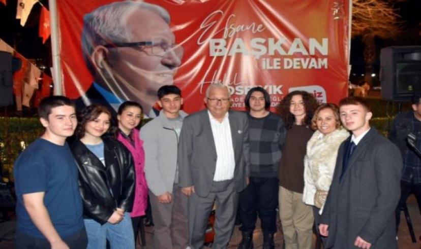 Posbıyık gençlerle buluştu