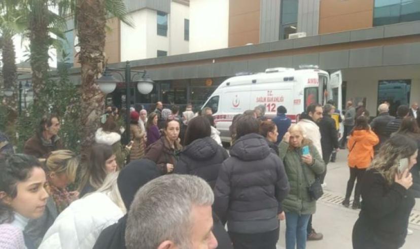 Yalova’da yangın paniği: 61 hasta sevk edildi
