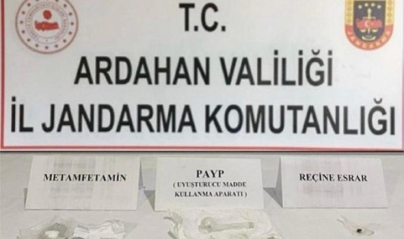 Ardahan’da uyuşturucu operasyonu