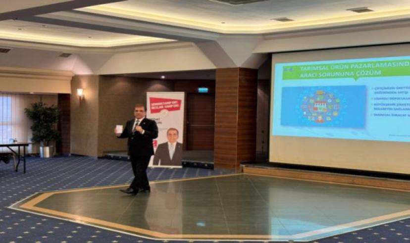 Sedat Yalçın kırsal kalkınmaya yönelik projelerini açıkladı