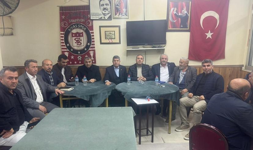 Sivas Güneykaya'lılar Derneğini Ziyaret etti.