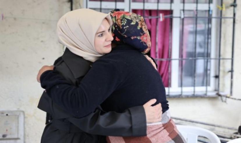 Bakan Göktaş’tan Eda Nur’un ailesine taziye ziyareti