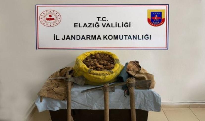 Elazığ’da salep soğanı toplayan şahıslara ceza