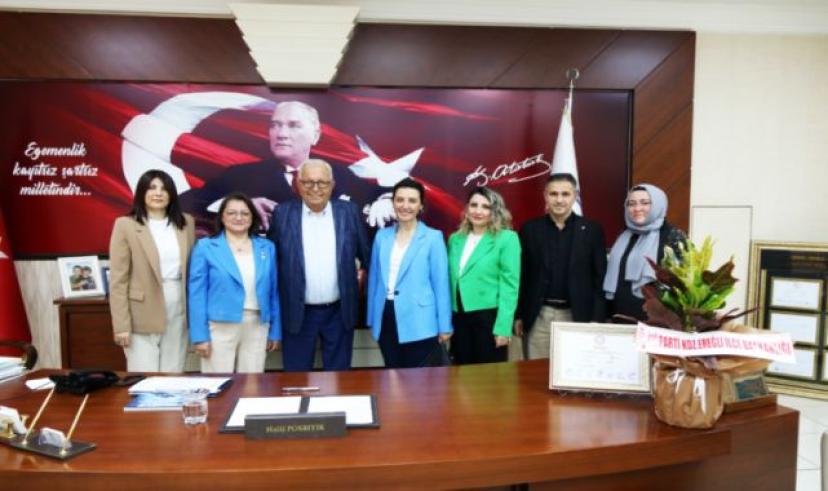 İyi Parti Yönetimi’nden Başkan Posbıyık’a ziyaret