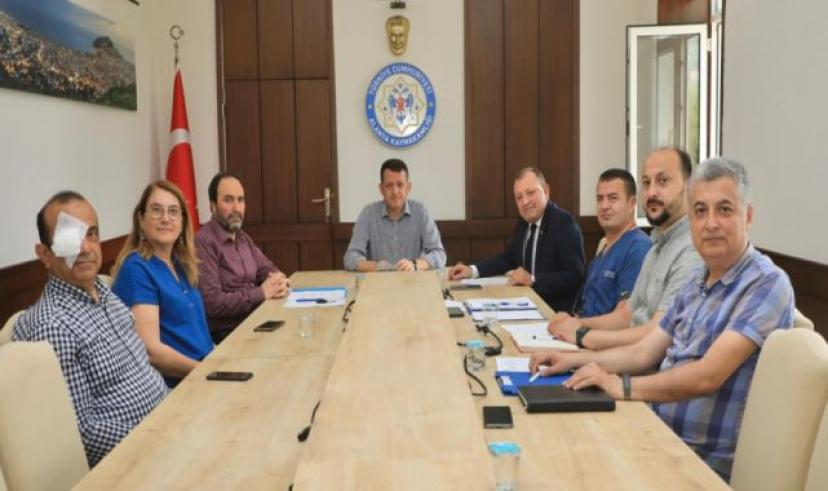Alanya kurban komisyonu toplantısı yapıldı