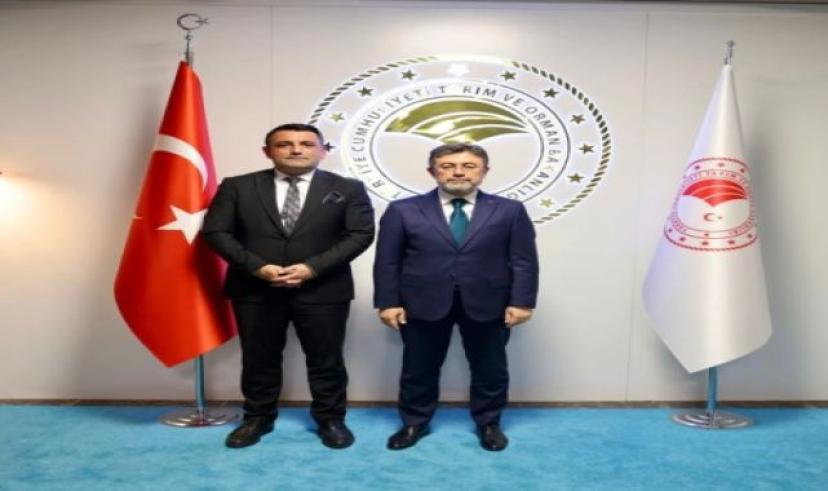 Alkan, Tarım ve Orman Bakanı Yumaklı’yı Ziyaret Etti