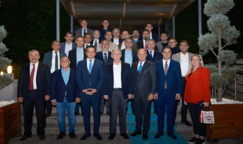 Ankaralı Sanayiciler, ABB Başkanı Mansur Yavaş ile bir araya geldi
