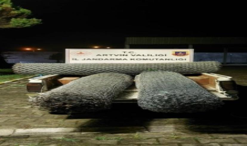 Artvin’de, fens teli hırsızı jandarma ekiplerine takıldı