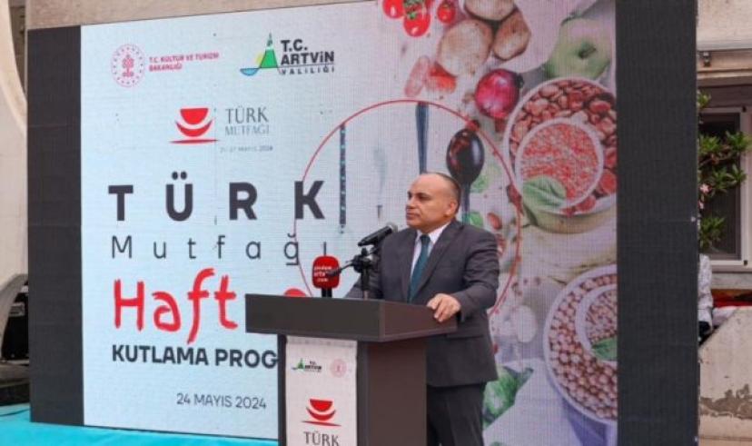 Artvin’e özgü lezzetler Türk Mutfağı Haftası kapsamında tanıtıldı