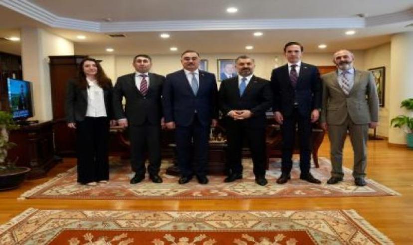 Azerbaycan Ankara Büyükelçisi Reşad Memmedov’dan RTÜK’e önemli ziyaret