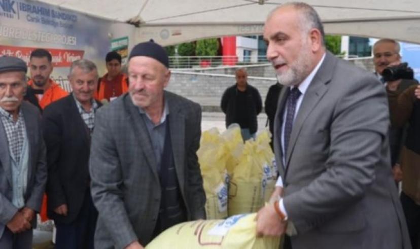 Başkan İbrahim Sandıkçı: Çiftçilerimize destek vermeye devam edeceğiz