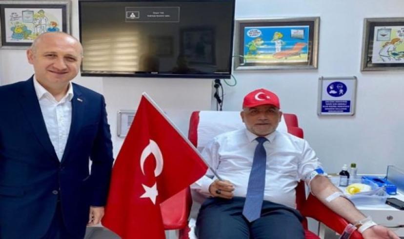 Başkan İbrahim Sandıkçı: Kan bağışıyla insanlığa umut olabiliriz
