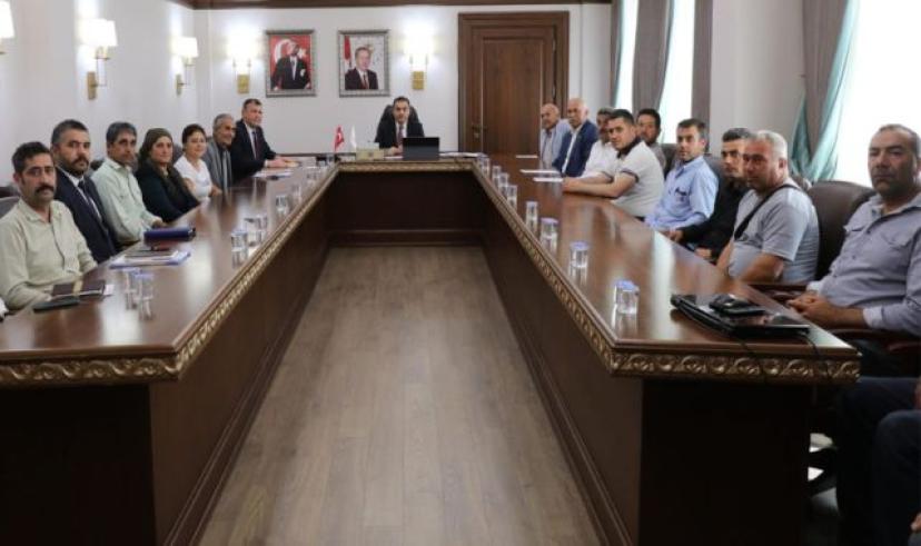 Burdur’da muhtar toplantıları devam ediyor