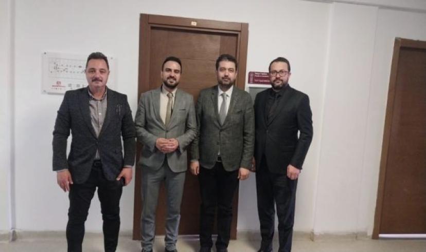 Dr. Süleyman Basa, Cüneyd Altıparmak ve Said Çetintaş’tan Ankara Sosyal Bilimler Üniversitesine ziyaret
