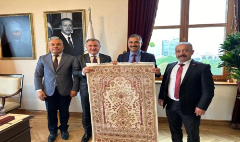 Erkan Kara ve Cumhur İttifakı Heyetinden Ankara ziyareti