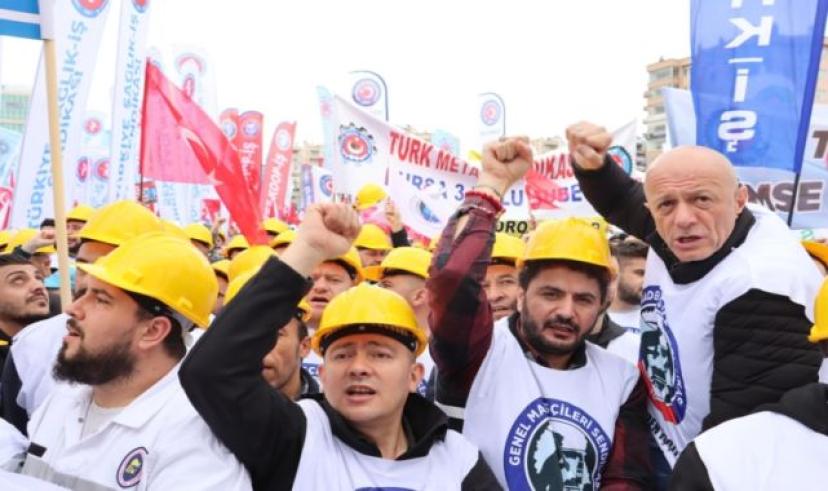 GMİS, TÜRK-İŞ’in 1 Mayıs Bursa Mitingine katıldı 