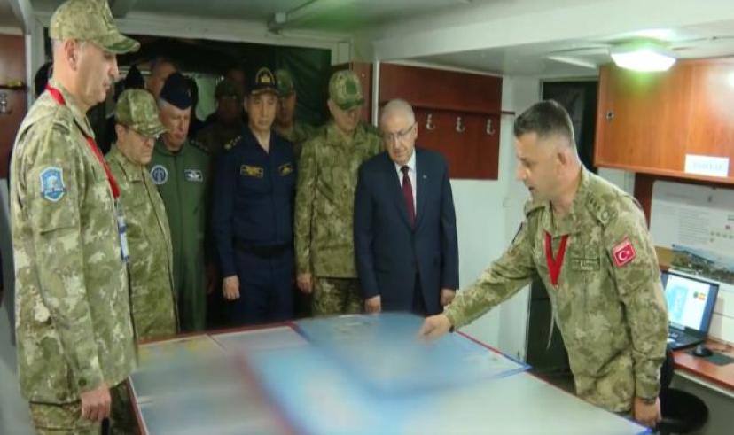 Güler, EFES-2024’ün Fiilî Atışlı Arazi Safhasını izledi