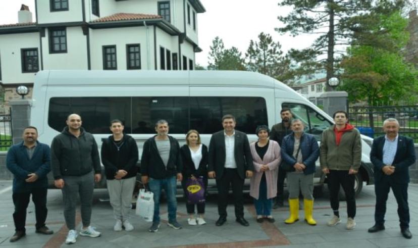 Hobi bahçelerindeki vatandaşlar kurtarıldı
