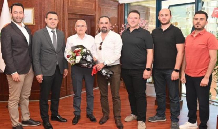 İnşaat mühendislerinden Kumluca Belediyesi ziyareti
