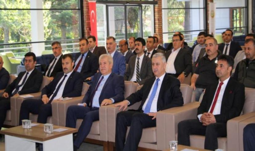 Isparta’da tarım toplantısı yapıldı