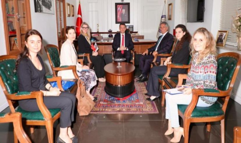 İsveç İstanbul Başkonsolosluğundan kaymakam Ürkmezer’e ziyaret