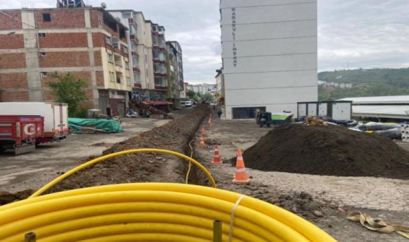 Korgan’da doğalgaz çalışmaları hız kazandı