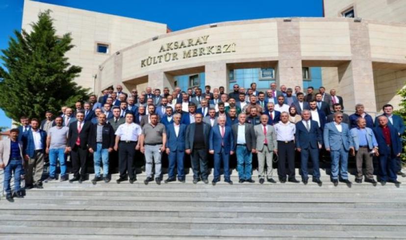 Kumbuzoğlu muhtarlarla buluştu