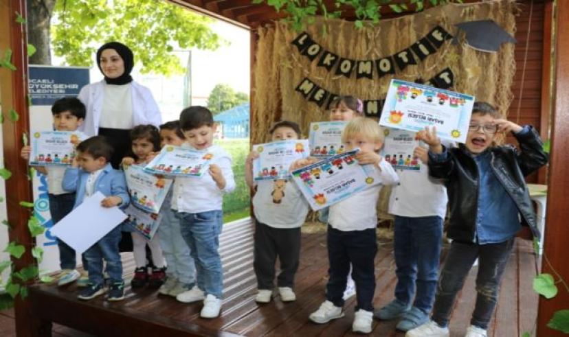 Lokomotif Çocuk Köyü ilk mezunlarını verdi
