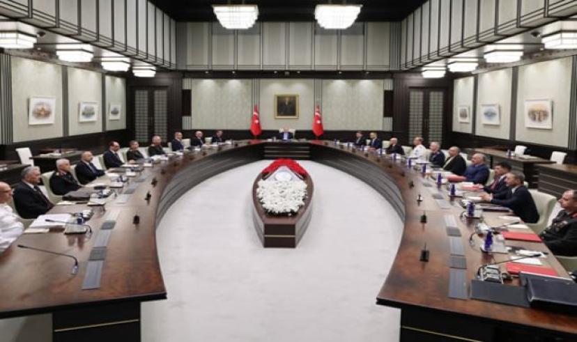 Millî Güvenlik Kurulu, Cumhurbaşkanı Erdoğan başkanlığında toplandı