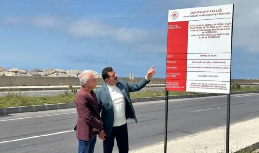 Muammer Avcı: Zonguldak- Kilimli arasında 70.176 M2 alan halkımızın hizmetine sunacağız 