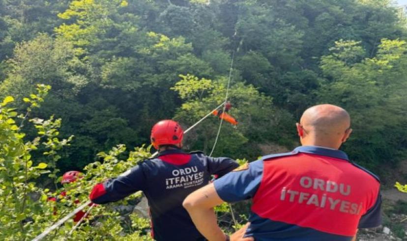 Ordu İtfaiyesi ve JAK’tan ortak tatbikat