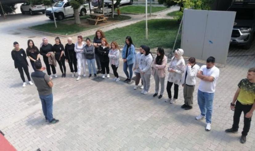 Orman yangın gönüllüsü eğitimleri devam ediyor