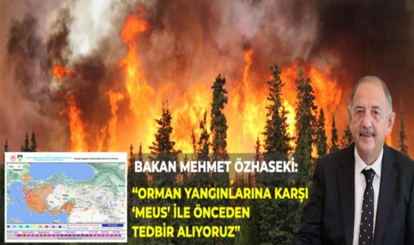Orman Yangınları Erken Uyarı Sistemi, MEUS Devreye Girdi